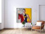 "The Joker" Nikola Jokic Cartoon Poster